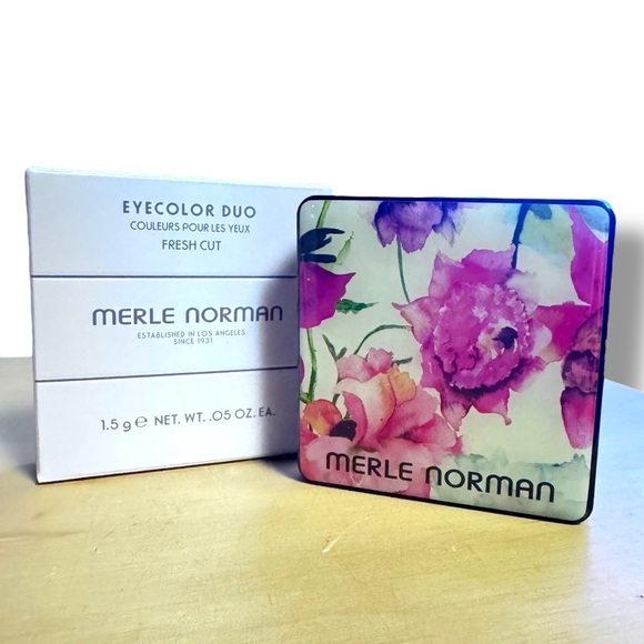 Merle Norman Eyecolor Duo Fresh Cut NOS Discontinued Color Palette Eye Shadow - Picture 2 of 3